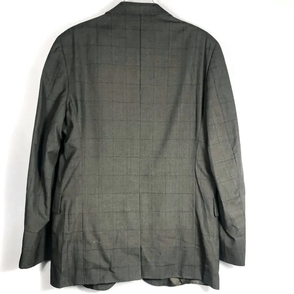 Vintage Strathmore‎ by Anderson Little Wool Checker Blazer 44R